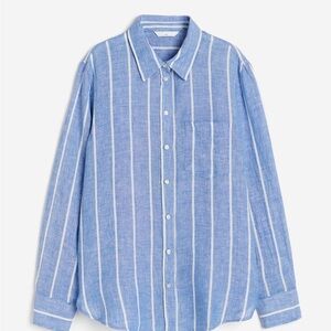H&M linen shirt XS